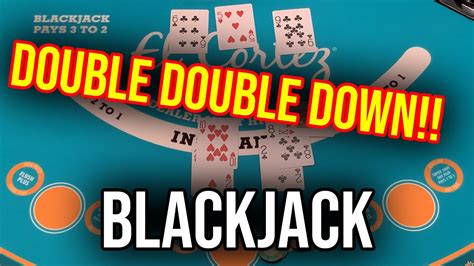 blackjack split and double down.